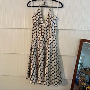 Alyn Paige Satin Midi Dress Vintage